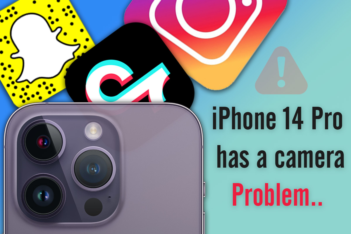 iPhone 14 Pro camera problems in third-party apps